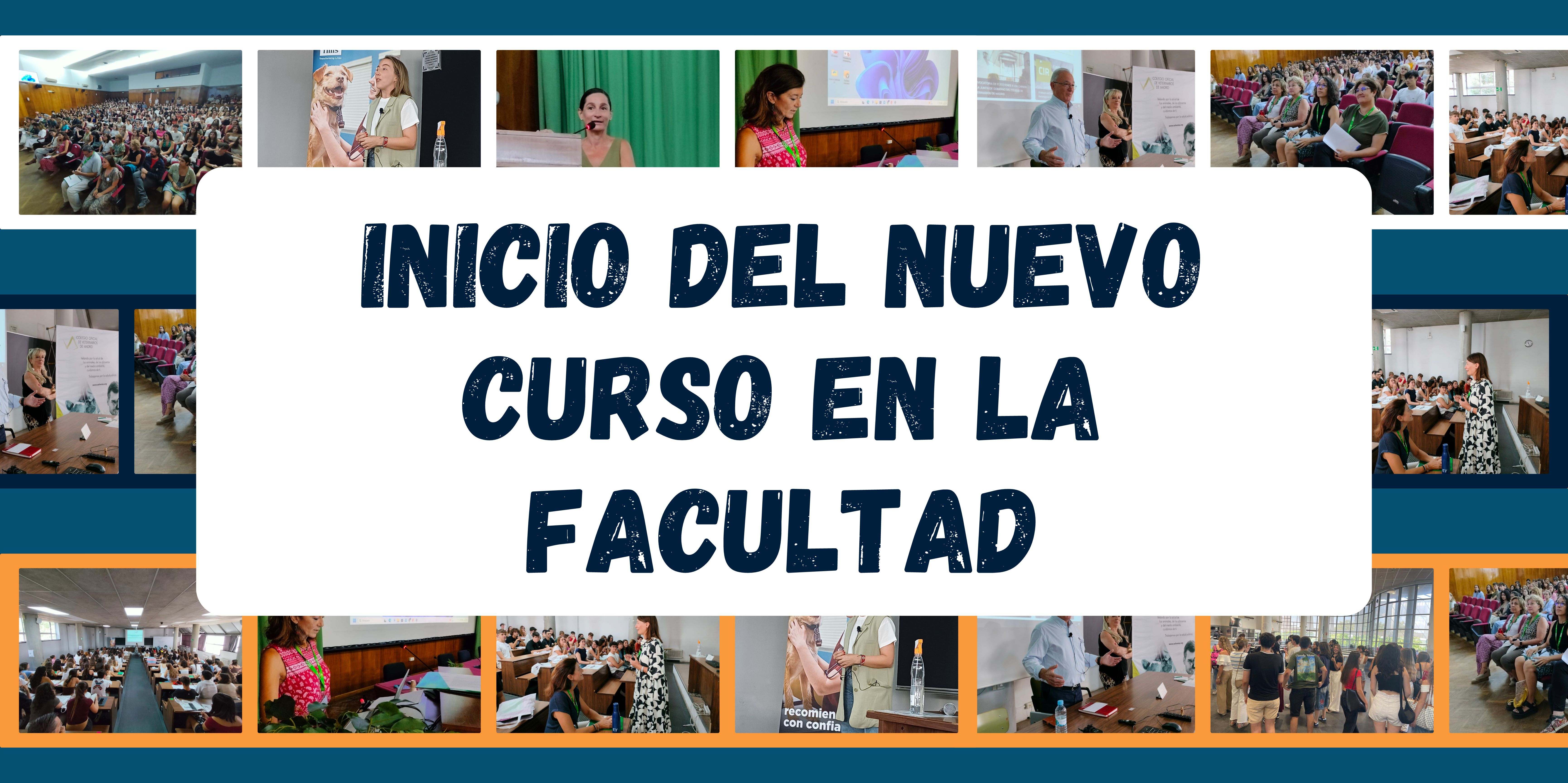 Inicio del nuevo curso en la Facultad de Veterinaria